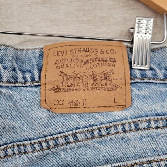 Levi's 9922 Vintage 90's Orange Tab Women's Plus Size 18 Long Flawed - Picture 10 of 15